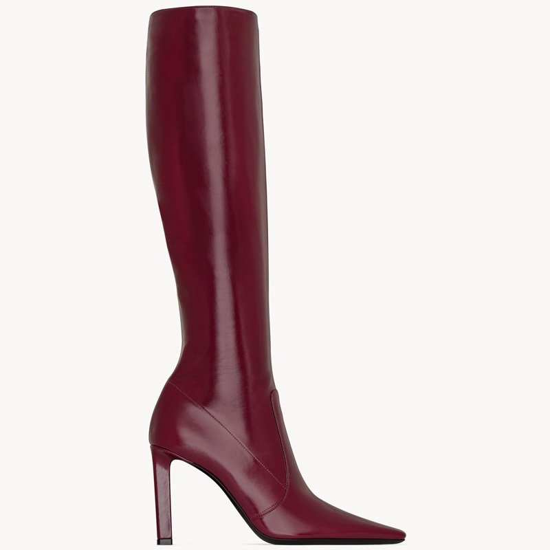 boots in smooth leather