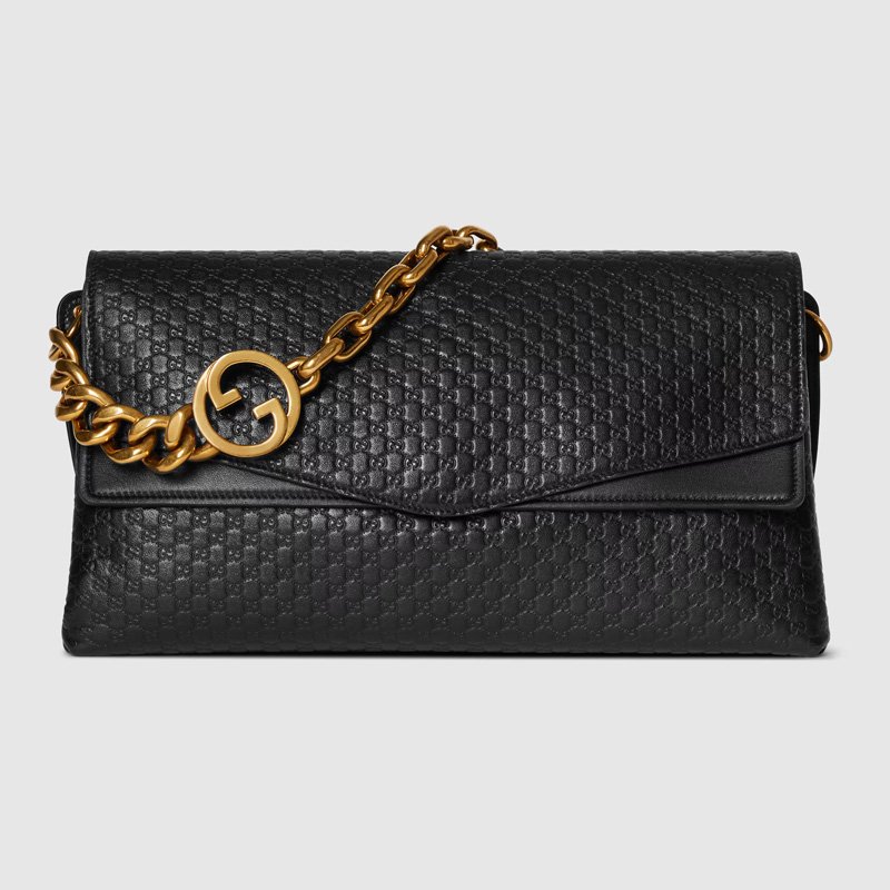 Large shoulder bag with chain 857362