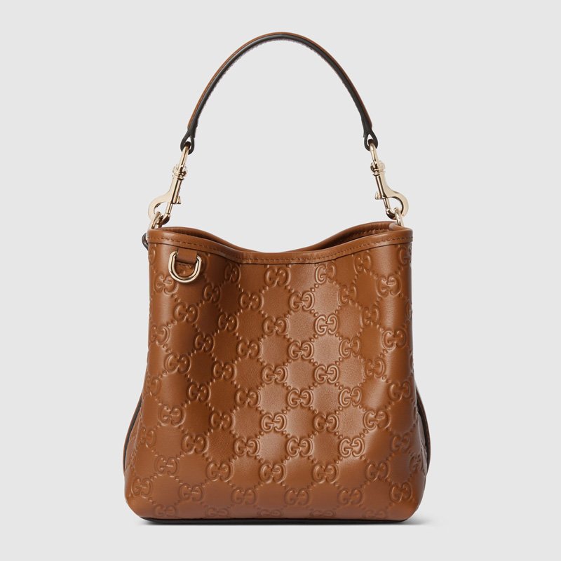 GG Emblem small bucket bag 815118