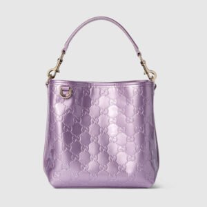GG Emblem small bucket bag 815118