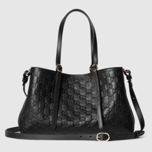GG Emblem medium tote bag   ‎815214
